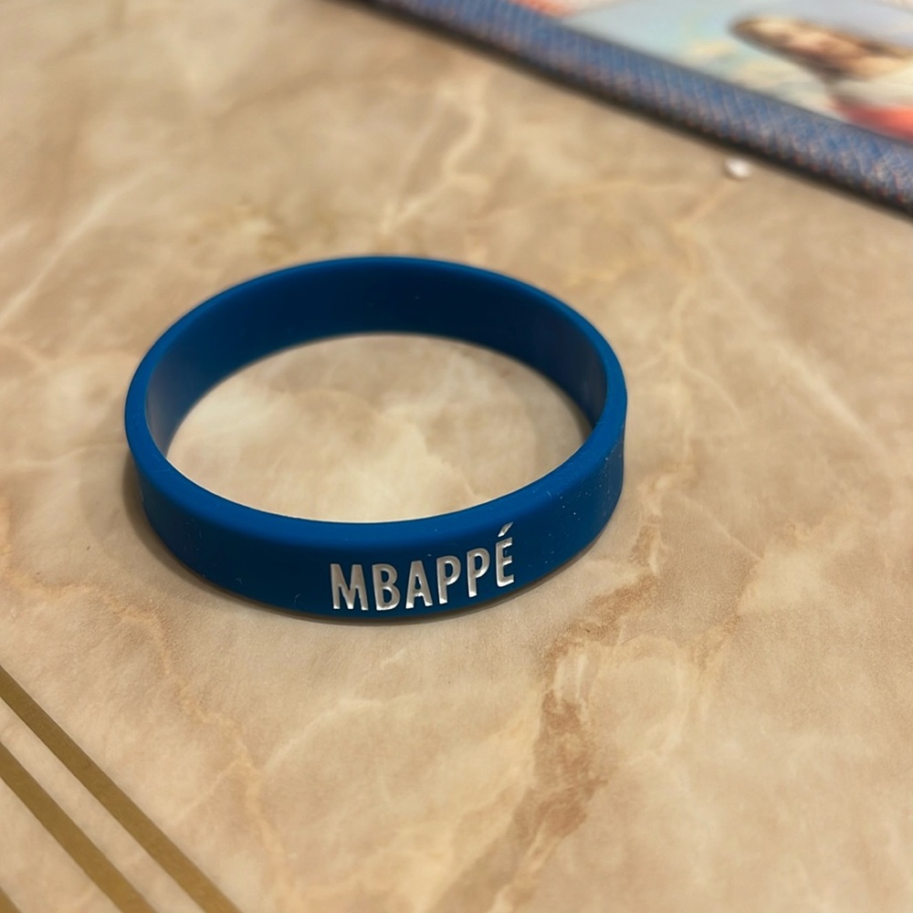 Kylian Mbappe PSG Bracelet Soccer Wristband kids
